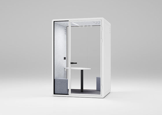 Middle Size 2 Person Sound Proof Office Cabin Isolate Sound Space Customized Size