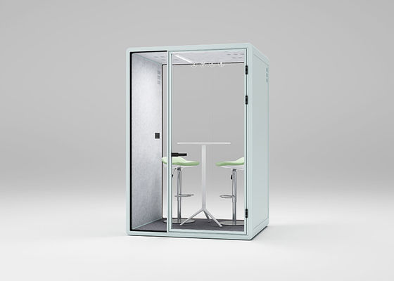 Removable Soundproof office Pods Laminated Glass Regular Zum Office Meeting Pods