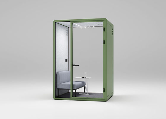 Removable Soundproof office Pods Laminated Glass Regular Zum Office Meeting Pods