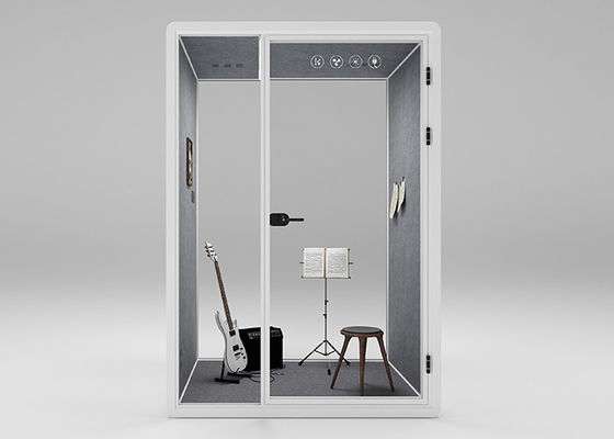 S M Size Office Phone Booths movable Acoustic Sound Booth For 1 Person