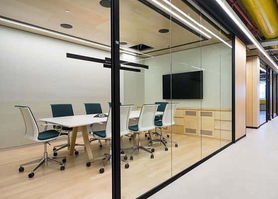 Single Glazed Frameless Glass Walls Aesthetically