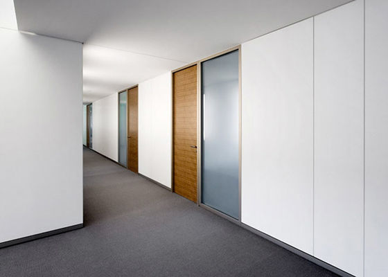 Pre Hung Modular Wall Partition System Bi Block Relocatable Partition Blocking System