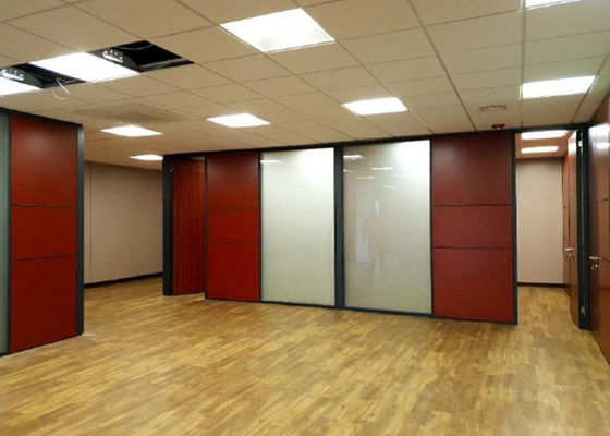 Disassembled partition wall divide rooms with solid wood panel effectively separating and obstructing the rooms