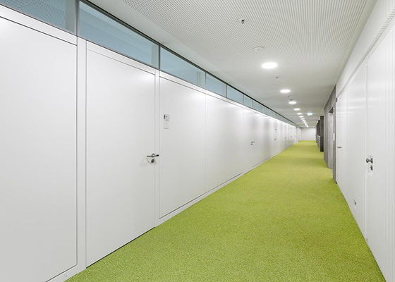 Sound Insulation Wall Partition Panel Modular Glass Office Partitions For Separate Areas