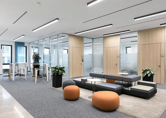 2024 new Modern Office Environment glass office partition wall