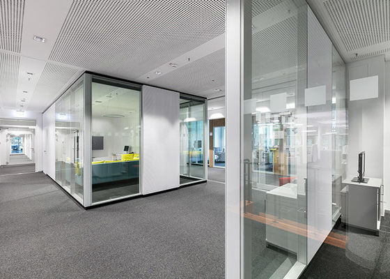Soundproof Silent Wall Meeting Room Partition Double Glass Wall For Privacy Meeting Room