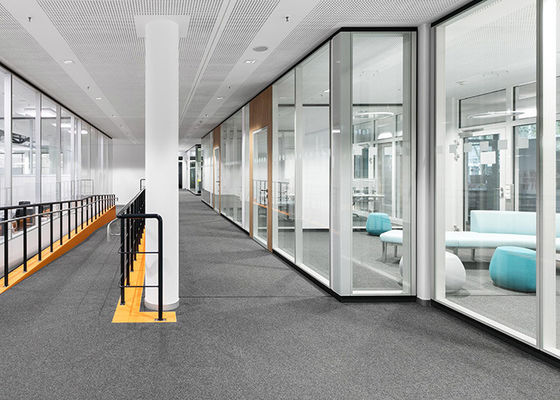 Soundproof Silent Wall Meeting Room Partition Double Glass Wall For Privacy Meeting Room
