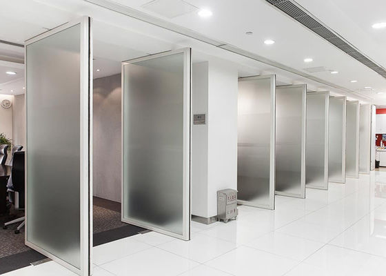 Glass Aluminum profilr Partition Walls dimming glass principle enables Technical Advantages