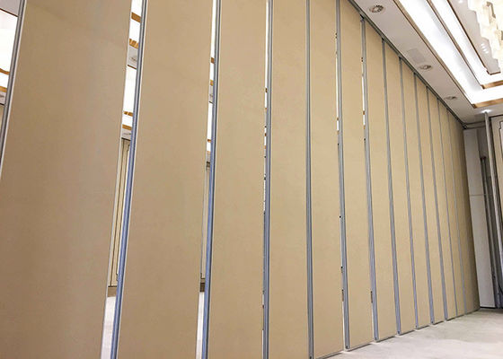 Operable Movable Partition Walls Vinyl Surface Conference Room Movable Partitions