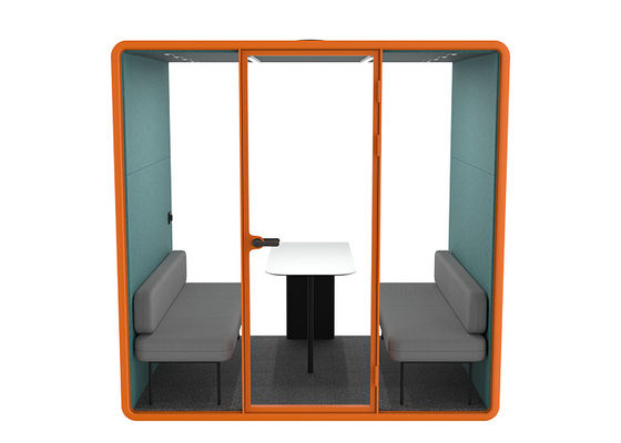 Soundproof Conference Room Live Broadcast Cabins With Lock Keys For Sales Movable Easy Assemble