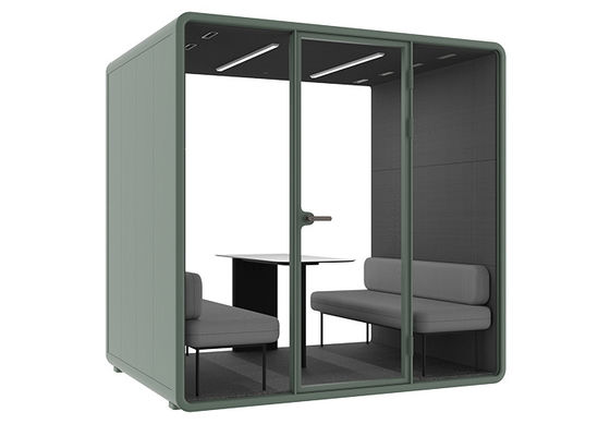 Soundproof Conference Room Live Broadcast Cabins With Lock Keys For Sales Movable Easy Assemble