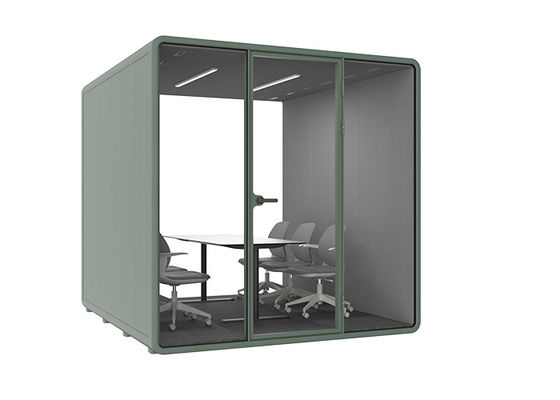EXW Office Pods New Design Round Angle White Color Outdoor Resting Pods Including Aircon