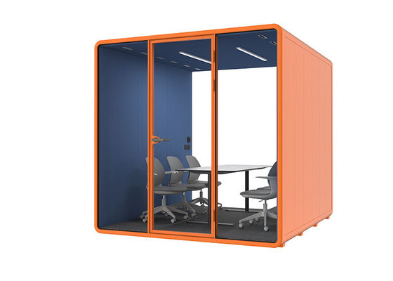 Quiet Space Piano Booth Anti-noise Cabin For Learning Movable Easy Assemble Steel Panel Aluminum Frame