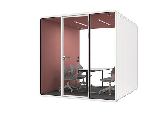 movable acoustic prefabricated music booth pod cabin silent pods different sizes large meeting pods