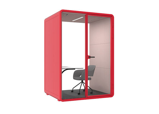 DDP Ship To Door Working Pods Isolated Noise Booth Easy Assembly For Airports Mobile Quiet Cabin
