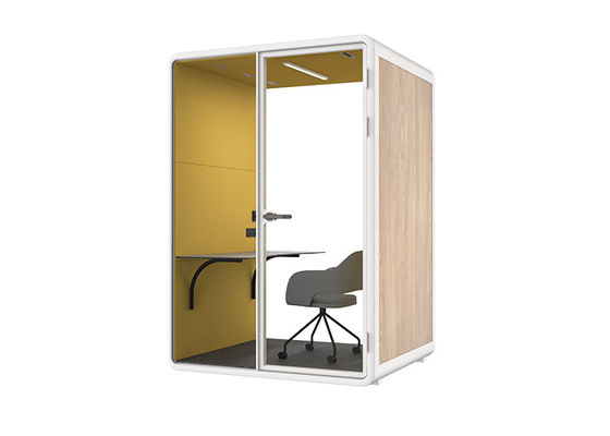 Meet Acoustic Environment Office Pods M Size For 1- 2 Person Soundproof Room Chating Quiet Space