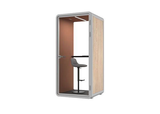 Small Size Conference Cabin No-pollution Work Pods Zum Portable Office Aluminum Polyester Material