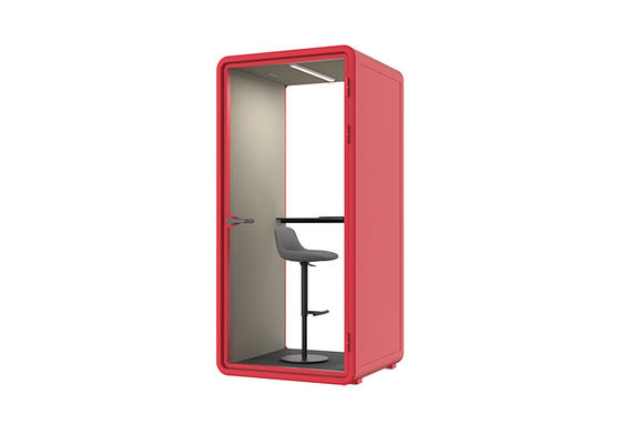 S Size Single Person Modularly Installed Silent Cabin Office With Chair Phone Booth In Office Privacy For Calling Pods