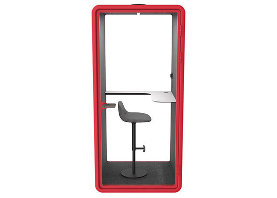 Trade show phone booth single cabin for calling telephone booth lounge inside pods
