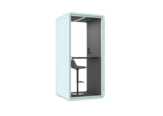 Trade show phone booth single cabin for calling telephone booth lounge inside pods