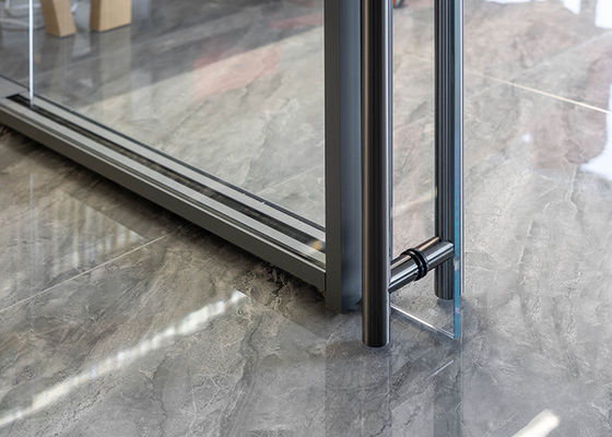 Premium Spaces Partition Wall Glass Solid Customized Privacy Office Space Sliding Door