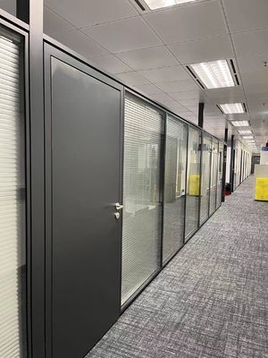 Non-full-height Partition Wall With Square Steel Keel Top Material Enhance
