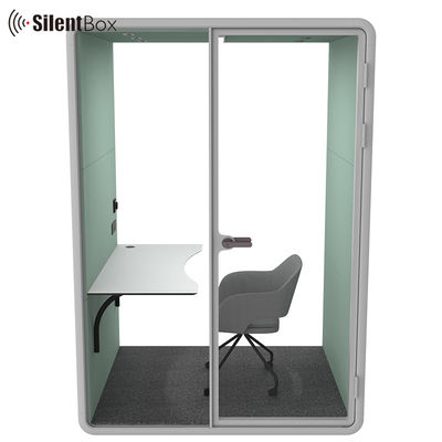 STC30dB Soundproofing Acoustic Meeting Pod with RT0.75s Reverberation Time in S, M, SL, L, XL Sizes