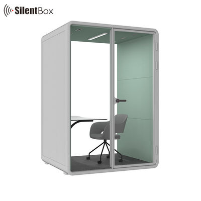 Modern Movable Silent Booth with 4000K Lighting STC30dB Soundproof and RT0.75s Acoustic Performance