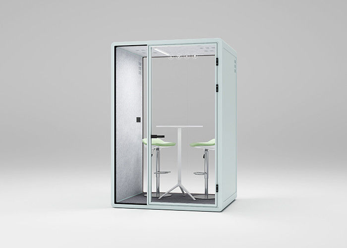 Removable Soundproof office Pods Laminated Glass Regular Zum Office Meeting Pods