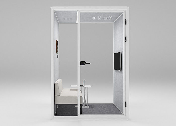 S M Size Office Phone Booths movable Acoustic Sound Booth For 1 Person