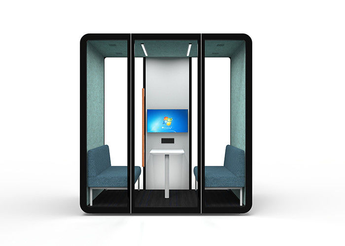 Isolate the noise booth be quiet for rest with advance ventilation system heavy duty super box design