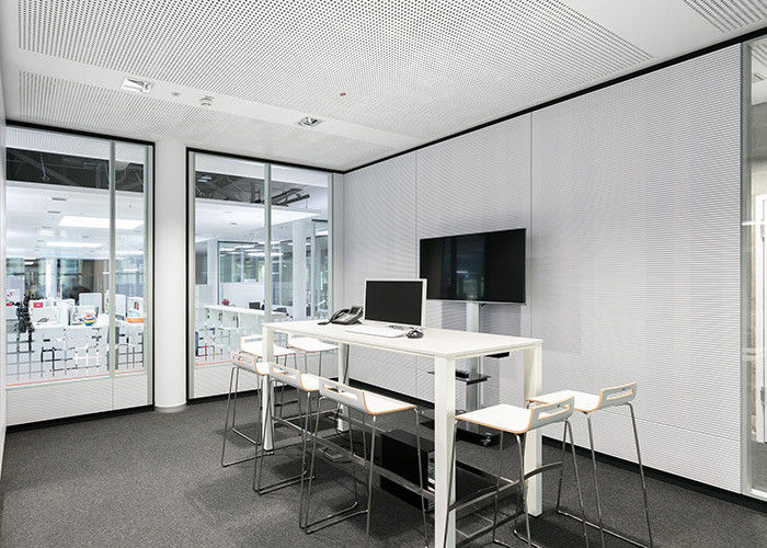 Double Layer Frosted Glass Multi-options glass partition for office room indoor
