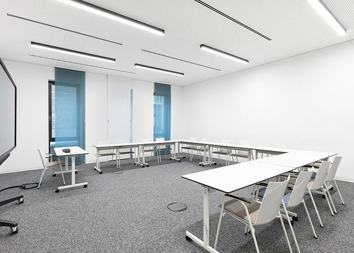 Ultimate Space Division Solution Solid Partition Walls Acoustic 40db 108mm Aluminum Frame 18+18mm Solid Panel