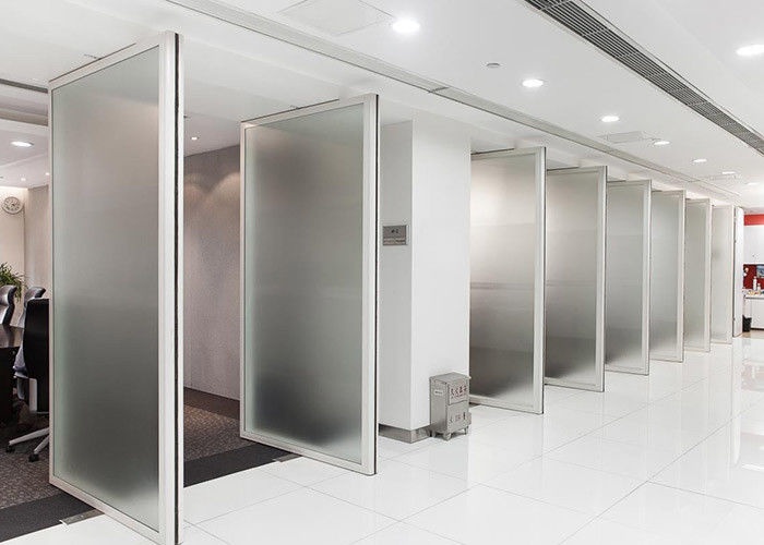 Glass Aluminum profilr Partition Walls dimming glass principle enables Technical Advantages