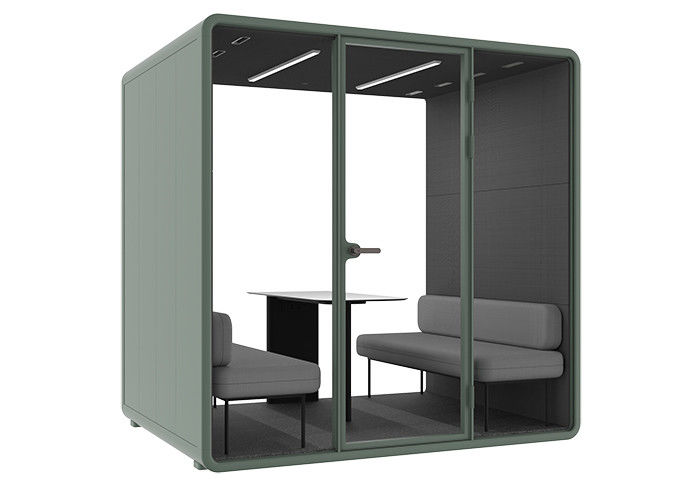 Soundproof Conference Room Live Broadcast Cabins With Lock Keys For Sales Movable Easy Assemble