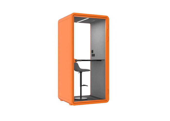 S Size Single Person Modularly Installed Silent Cabin Office With Chair Phone Booth In Office Privacy For Calling Pods
