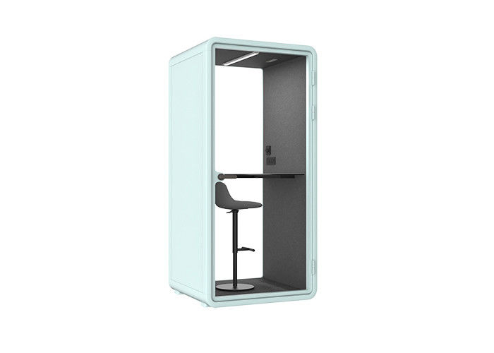 Trade show phone booth single cabin for calling telephone booth lounge inside pods