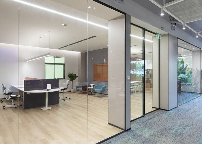 Collaborative And Private Workspace Office Partition Walls Sound Insulation Fire Safety
