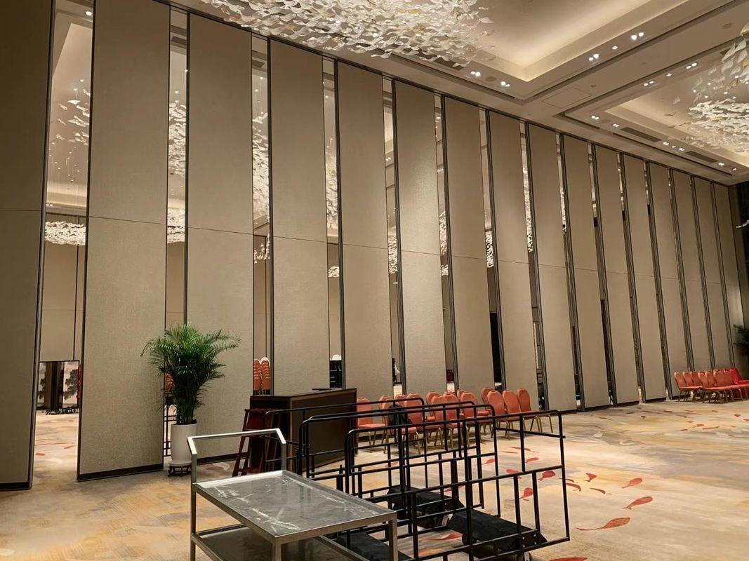 Movable partition wall Automatic turning high quality track extra high partition wall