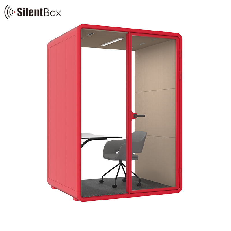 Flexible Customizable Mobile Meeting Pod Phone Booth Soundproof Modern Office Solution